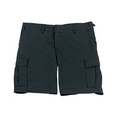 Camouflage B.D.U. Shorts - Black